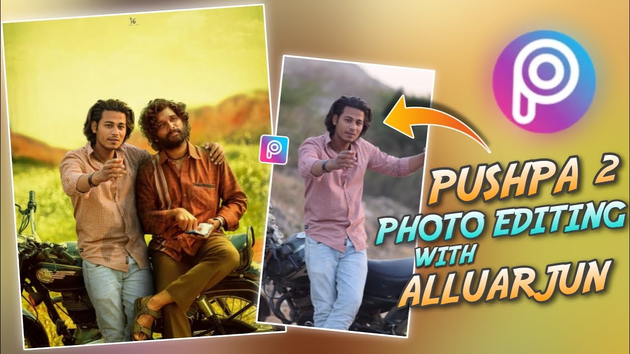 Himmat new photo editing | pushpa 2 photo editing with alluarjun| south actor photo editing PicsArt