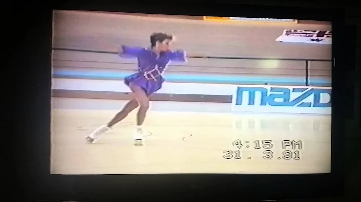 Jennifer Milner Winning The 1991 Junior Pacifics I