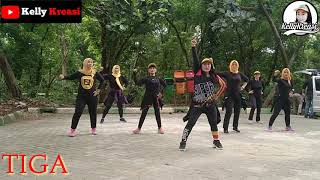 Download Lagu INTI AEROBIK PEMULA || Dj NONSTOP Haning Choreo Kellykreasi Paling GAMPANG diikuti oleh semua usia MP3