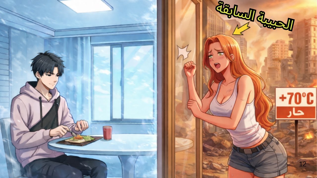 ا🔹العالم يحترق، والجميع يتضور جوعًا، وهو الوحيد الذي يملك طعامًا في المنزل || ملخص مانهوا