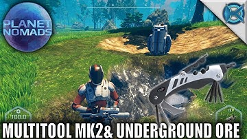 Planet Nomads | MultiTool Mk2 & Underground Ore | Let