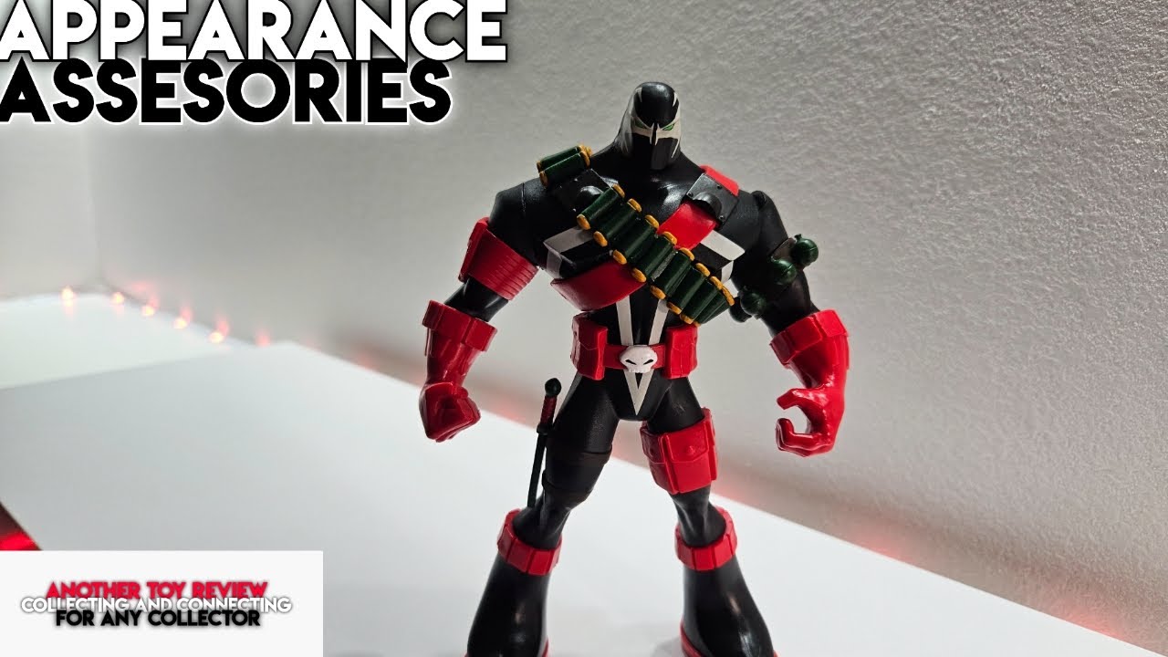 MCFARLANE TOYS Spawn 30th Anniversary COMMANDO SPAWN Action Figure APPEARANCE & ACCESSORIES