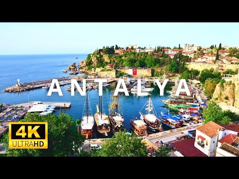 Antalya, Turkey 🇹🇷 in 4K ULTRA HD 60FPS HDR Video Drone