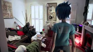 Gorillaz  - Man Research (Clapper) (Official Video ... DoYaThing) Jamie Hewlett and Damon Albarn