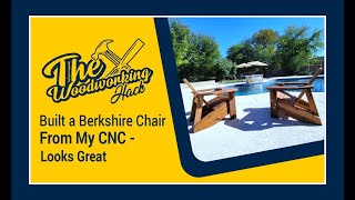 My CNC built this Berkshire Chair, well, mostly. They look amazing. by The Woodworking Hack 2,991 views 1 year ago 48 minutes