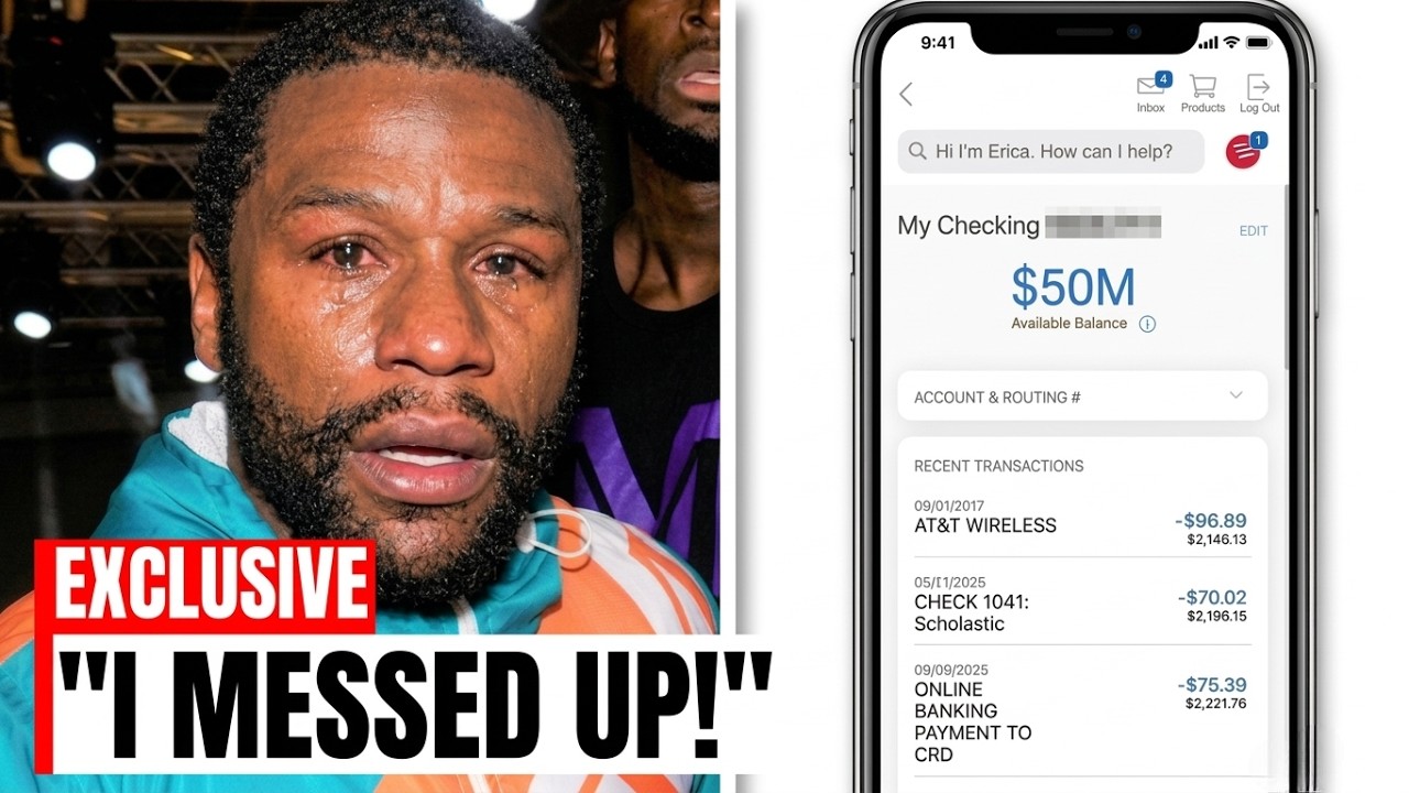 EMOTIONAL Floyd Mayweather Tells TRUTH on $500M IRS Debt - YouTube