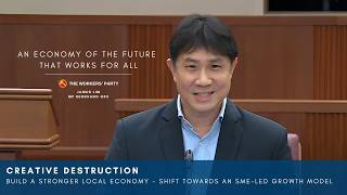 MP Jamus Lim speech for motion titled 'An economy of the future that works for all'