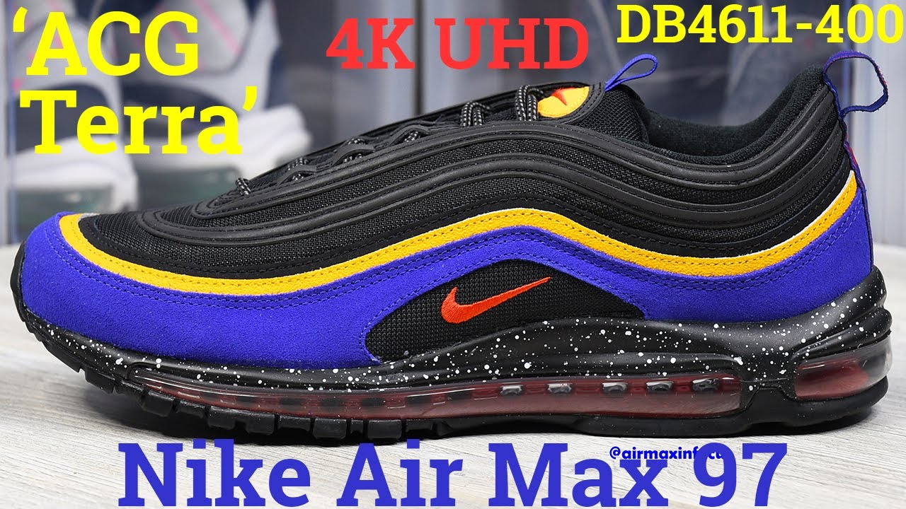nike air max 97 red blue yellow