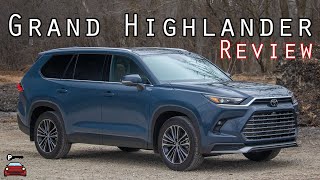 2024 Toyota Grand Highlander HybridMax Platinum Review  Is It Better Than A Lexus TX?