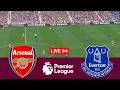 LIVE Arsenal Vs Everton Premier League 25 26 Full Match Video Game Simulation