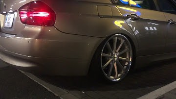 Bmw e90 318D n47 straight pipe, DPF off, downpipe