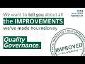 CQC Improvements - Quality Governance