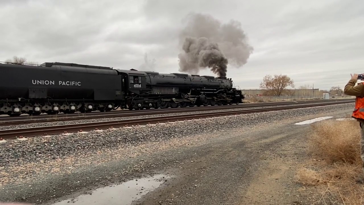 Union Pacific 4014 Big Boy from Denver To Greeley - YouTube
