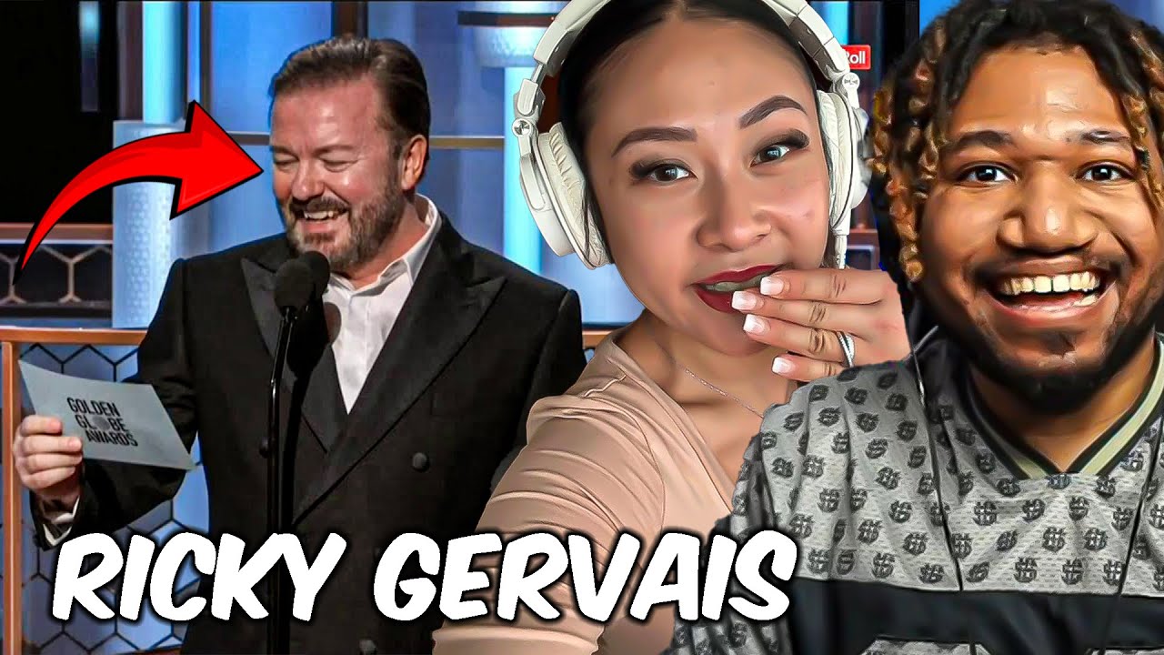 HE DOESN'T CARE!!! Ricky Gervais – Golden Globes 2020 Reaction - YouTube