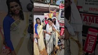 Sujaya Parvathy Instructs The Serial Stars Who Arrived To Prepare Pongala For Attukalamma