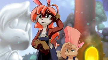 HALEY IS CUTE :3(Dust an elysian tail 4)