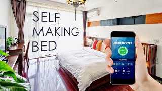 New Hi Tech Bed Makes Itself - The Smart Duvet