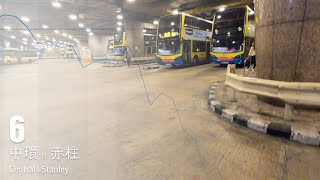 【The Deceptive】城巴 CTB 6號線行車片段（往赤柱）