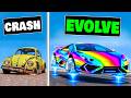 Every Time I Crash, My Getaway Car Evolves in GTA 5