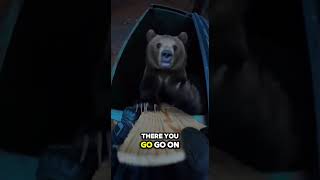 Man Saves Bear Trapped in Dumpster 😱🐻 #shorts #viral #rescue #bear #hero #animals #emotional