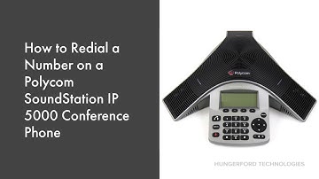 How to Redial on a Polycom SoundStation IP 5000 Conference Phone