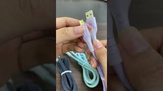 Soft Silicone USB Fast Charger Cable for All smartphones screenshot 4