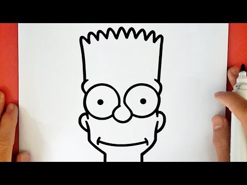 Vidéo: Comment Dessiner Un Portrait De Bart Simpson