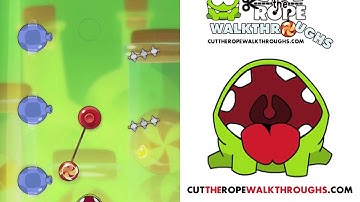 Sticky Steps 3-6 | Cut The Rope Experiments Walkthrough Level 3-6