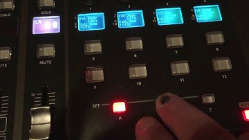 18 - Behringer X32 - VIDEO - 160326 - Saving to the Assign section