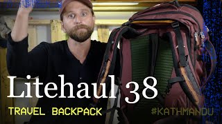 トラベルバッグ：KathmanduLitehaul38機内持ち込み手荷物