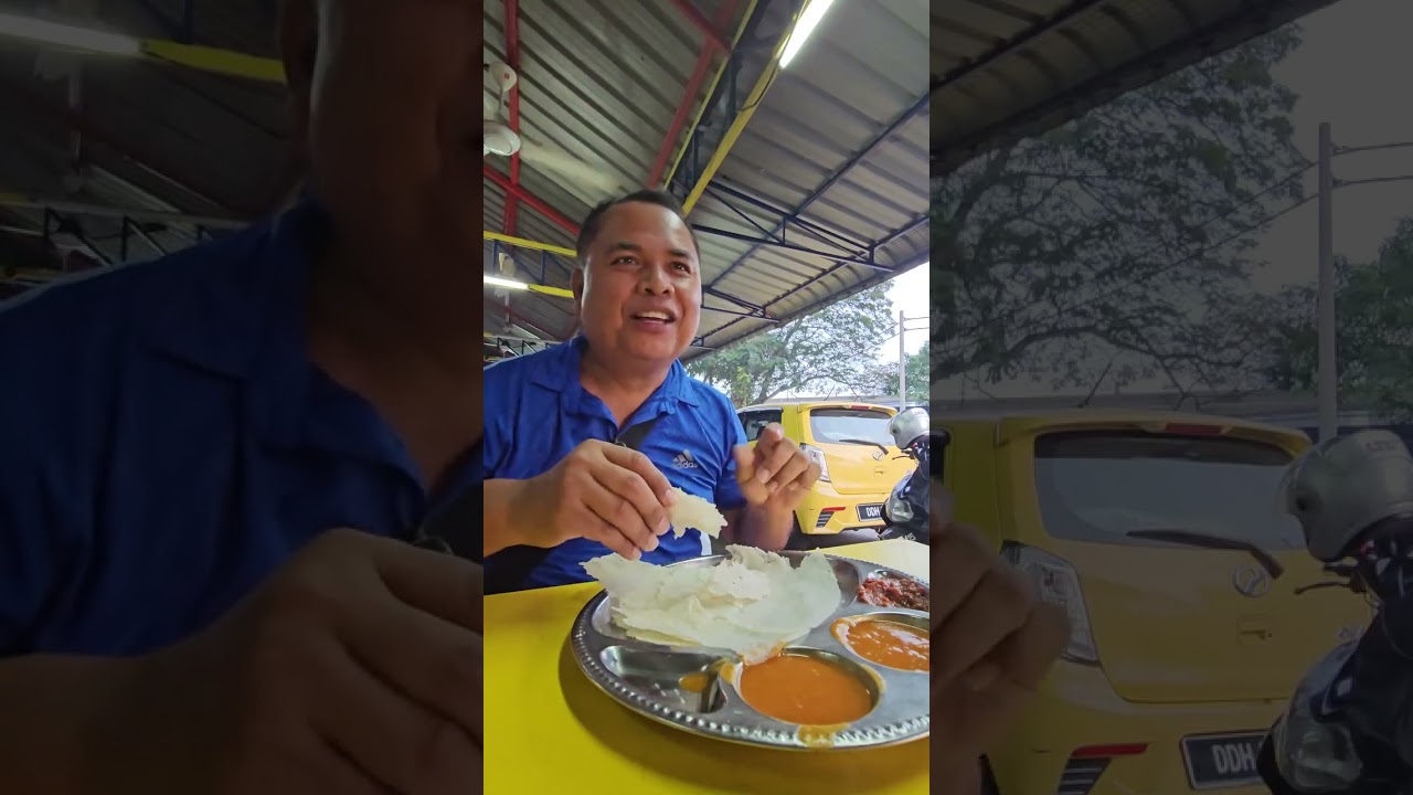คนอินเดียมาทำงานในมาเลย์ กินโดซ่า อาหารเช้าคนอินเดียในมาเลเซีย