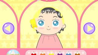 GIRL HAIRDRESSER GAME / MEISJES KAPSALON SPEL / FIX THE HAIR screenshot 2