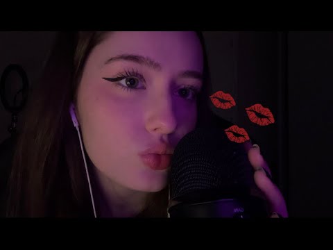 ASMR te dando BEIJINHOS no ESCURINHO! 💋 (impossível não dormir)
