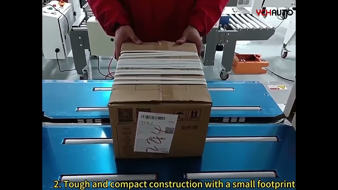 How to strap your box?auto strapping machine whatsapp +8617849523453