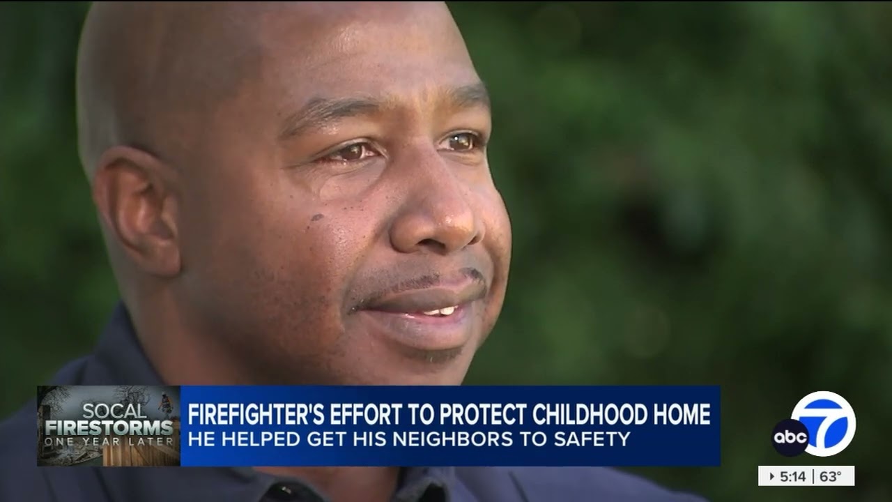 ABC7: LAFD's Darren Lloyd reflects on the Eaton Fire | January 7, 2026