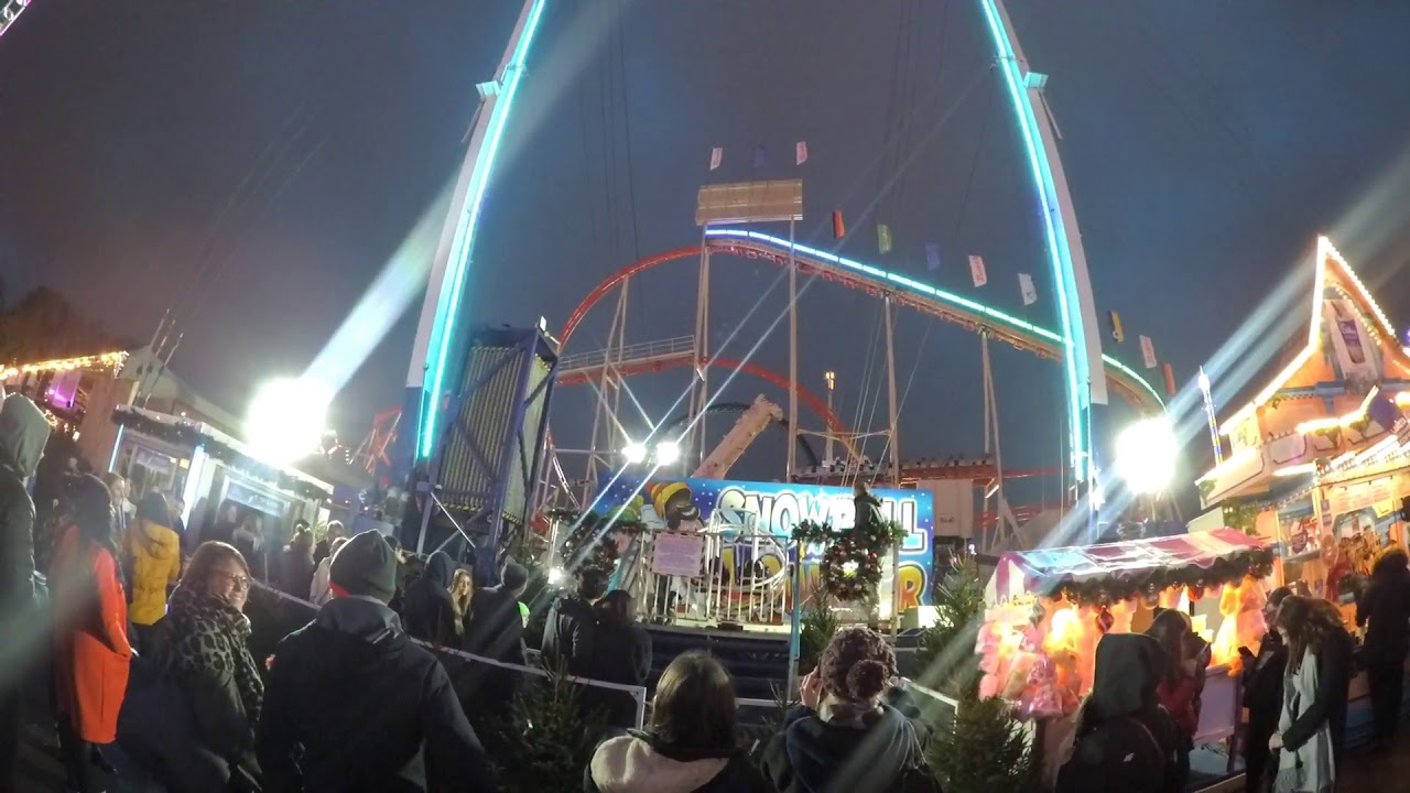 Reverse Bungee Ball Harris London Winter Wonderland Offride