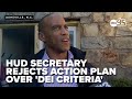 Housing and Urban Development Secretary Scott Turner rejects Asheville's draft action plan over DEI
