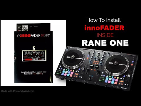 How To Install an Innofader Crossfader Inside your Rane One Controller