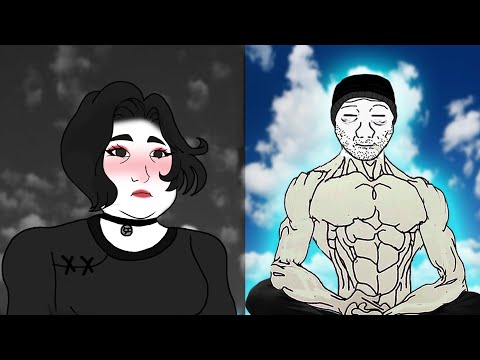 depression girl vs giga boy