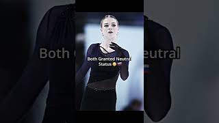 Kamila and Sasha were just granted NEUTRAL STATUS🤯 #figureskating #news #sports