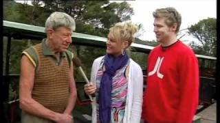 Driving Creek Railway in The Coromandel, New Zealand