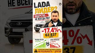 LADA лидер, но продажи рухнули