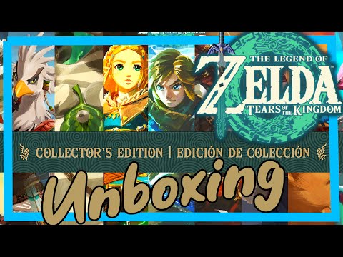 [ ASMR ] Zelda: Tears of the Kingdom Collector's Edition Unboxing