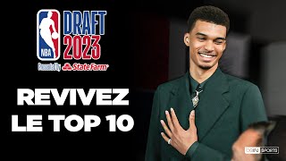 ???? Draft NBA 2023 : Wembanyama, Miller, Henderson... Revivez le Top 10 !