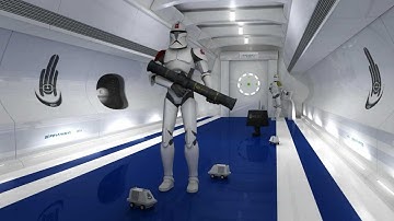 Maya Sci-Fi Hallway Modeling