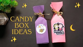 DIY candy box ideas 🌟🌙 Ramadan Gift Packing ideas