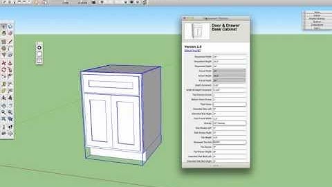Scale too to resize cabinets