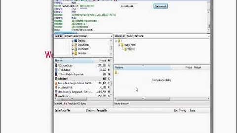 000webhost Tutorial-2: How to use filezilla FTP client on 000webhost.com for newbies