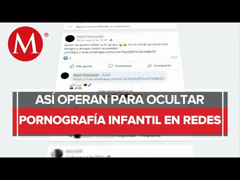 ¡ALERTA! Así son las redes de pornografía infantil en Facebook