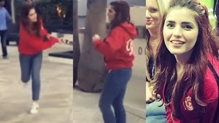 Momina Mustehsan Playing Cricket With Boys